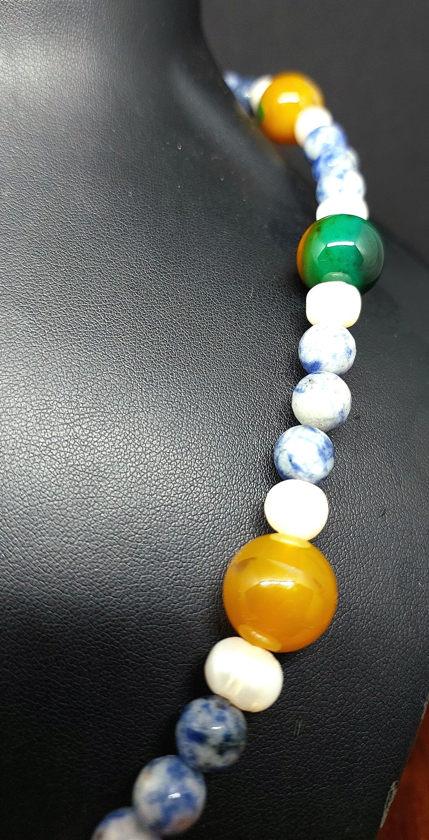 Pearl and Gemstone Necklace.